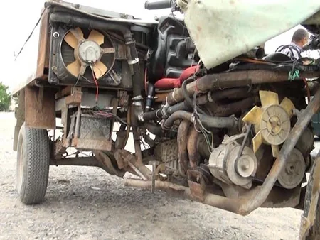 ​Salyan sakini qeyri-adi motosikl düzəldib - FOTO