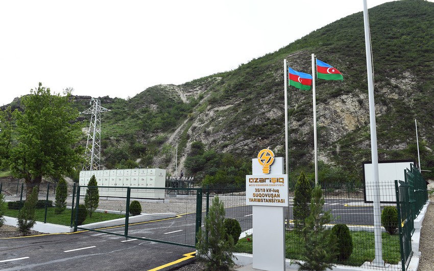 Azərişıq Suqovuşanı elektrik enerjisi ilə təmin edib