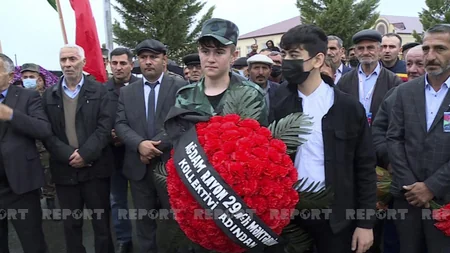 В Шеки увековечена память шехида Отечественной войны