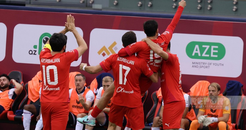 Azərbaycanın minifutbol millisi Bakıda keçirilən dünya çempionatında adını yarımfinala yazdırıb