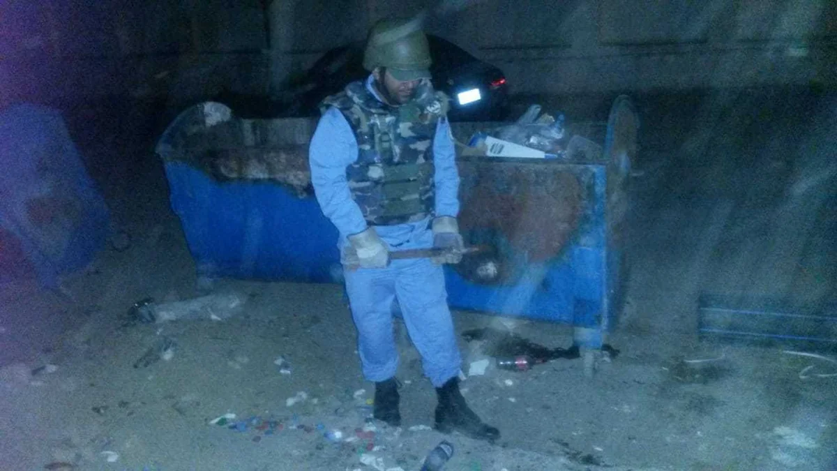 Xırdalan şəhərində 1 ədəd top mərmisi aşkarlanıb