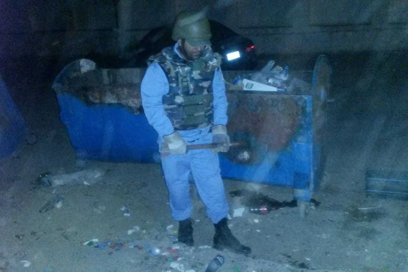 Xırdalan şəhərində 1 ədəd top mərmisi aşkarlanıb