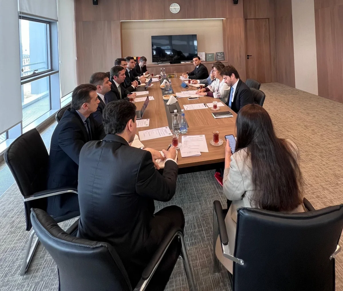 COP29 Chief Negotiator discusses co-op on climate change with Brazilian delegation