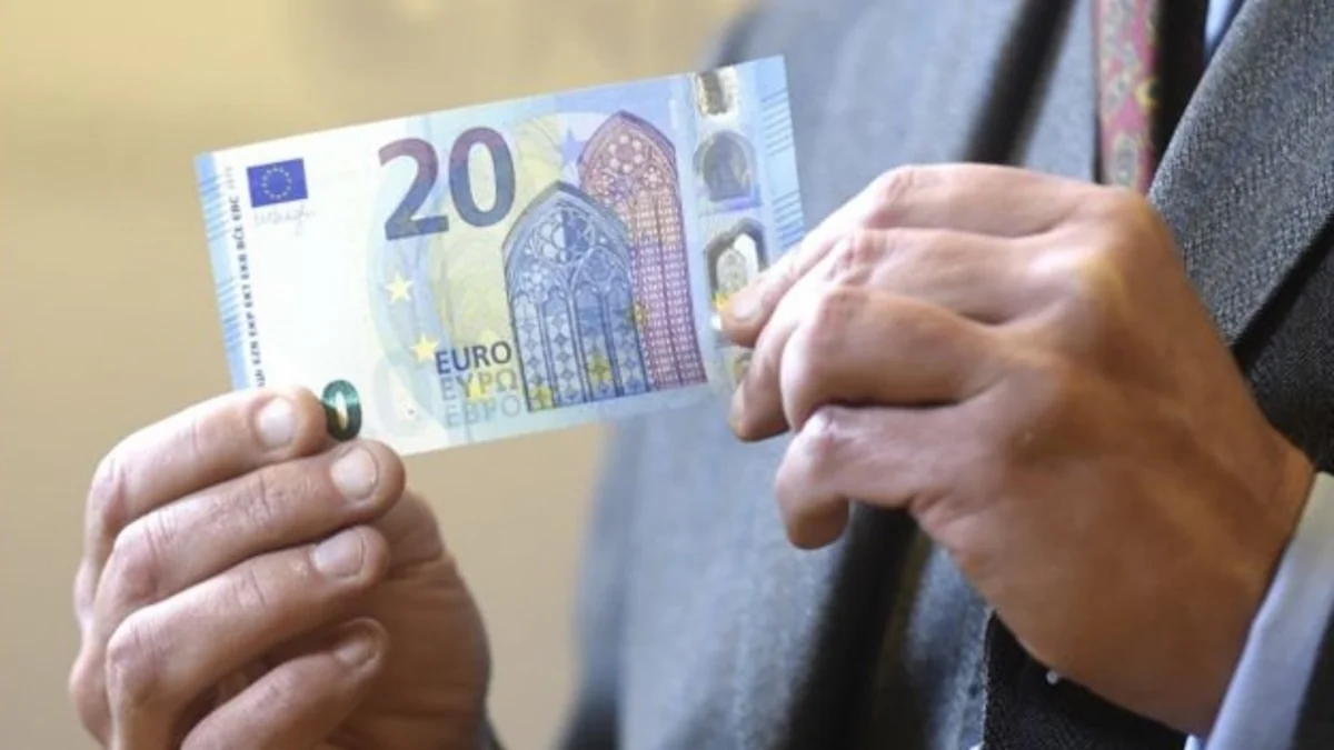 Euro rate sharply increased