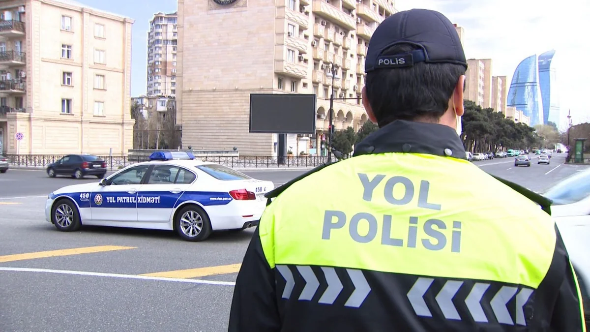 DYP: Yayılan bəzi görüntülər sürücüləri qayda pozmağa təşviq edir