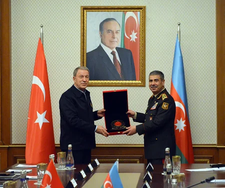 Zakir Həsənovla Hulusi Akarın görüşü olub