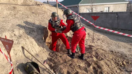 Tovuzda top mərmisi aşkarlanıb