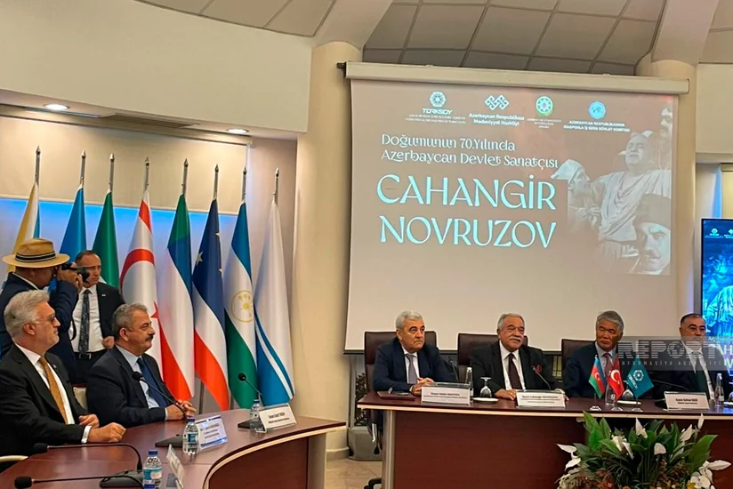 Xalq artisti Cahangir Novruzovun Ankarada 70 illik yubileyi keçirilib