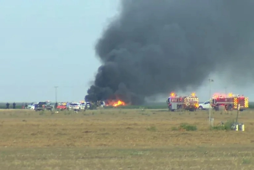 US Navy F-35 crashes in California, pilot ejects safely