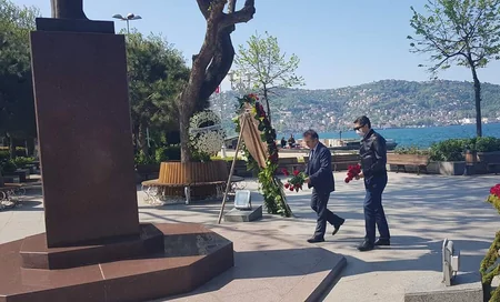 İstanbulda Heydər Əliyevin anadan olmasının 97-ci ildönümü qeyd olunub