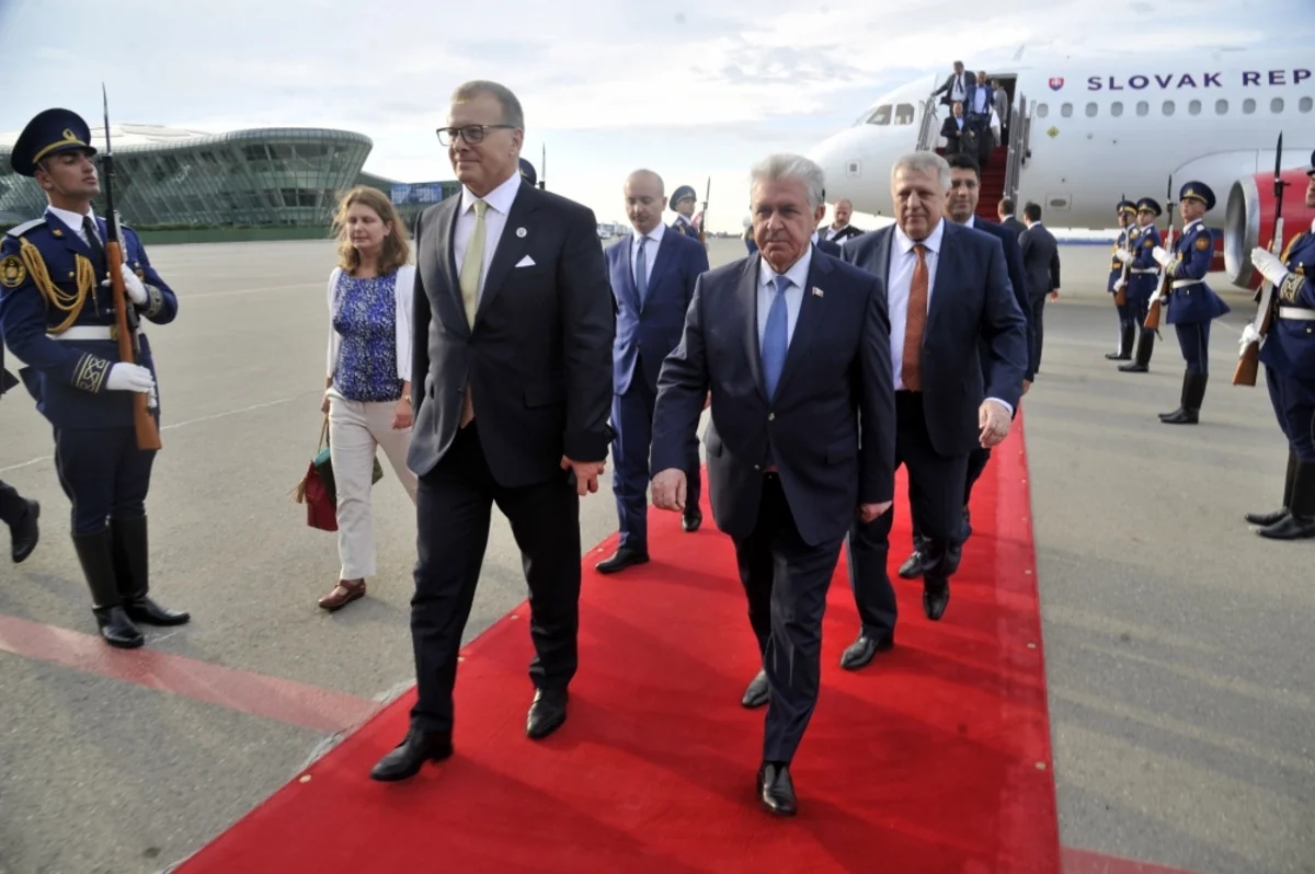 Slovakiya parlamentinin sədri Azərbaycana rəsmi səfərə gəlib