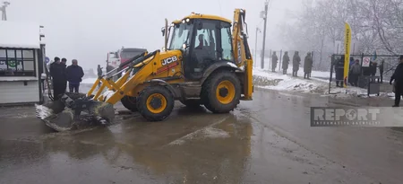 Roads cleared of snow, uninterrupted traffic ensured in Azerbaijan's Shusha