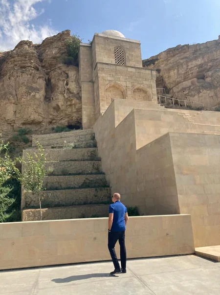 Mehriban Əliyeva “Diri Baba” türbəsinə ziyarətlə bağlı paylaşım edib