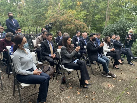 Ceyhun Bayramov ABŞ-da azərbaycanlılarla görüşdü