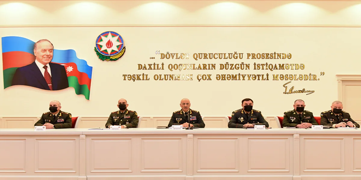Daxili Qoşunların komandanı: Azad olunmuş ərazilərdə bütün tapşırıqlar icra edilib