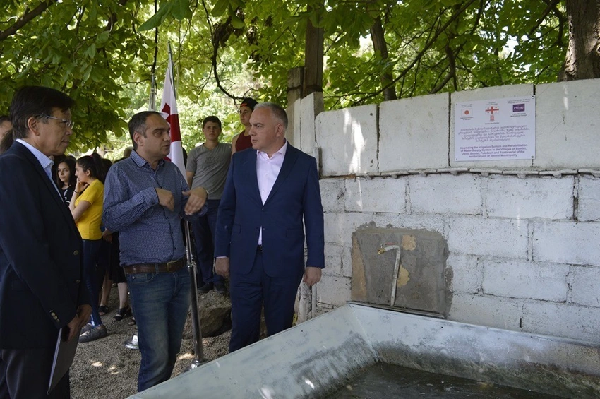 Yaponiya hökuməti Gürcüstanda azərbaycanlıların yaşadığı kəndlərin su ilə təminatı layihəsinə dəstək verib