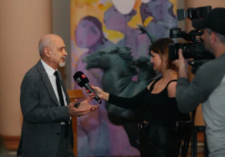 “Metamorfik bağlar:70/30” sərgisinin açılışı baş tutub