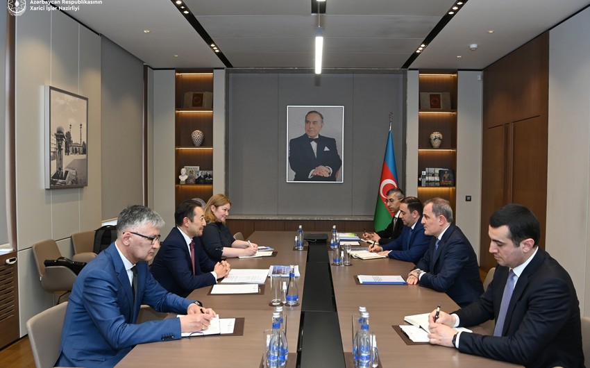 Azerbaijani FM meets with CICA Secretary General