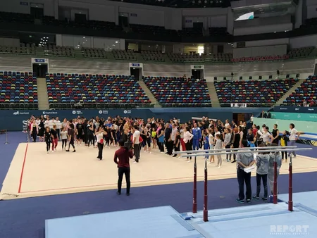 Azərbaycan Gimnastika Federasiyası ilk dəfə valideynlərin də iştirakı ilə Estafet Yarışları keçirib