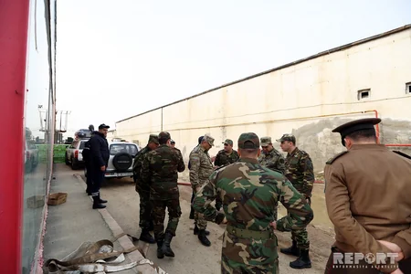 Sədərək Ticarət Mərkəzində baş verən yanğın söndürülüb - YENİLƏNİB - FOTO