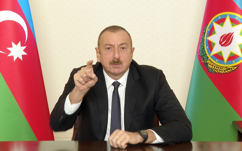 Ilham Aliyev: Occupation of Kalbajar is the direct responsibility of then ruling Popular Front 