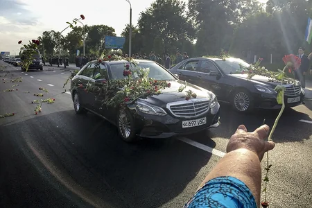 Islam Karimov buried in Samarkand