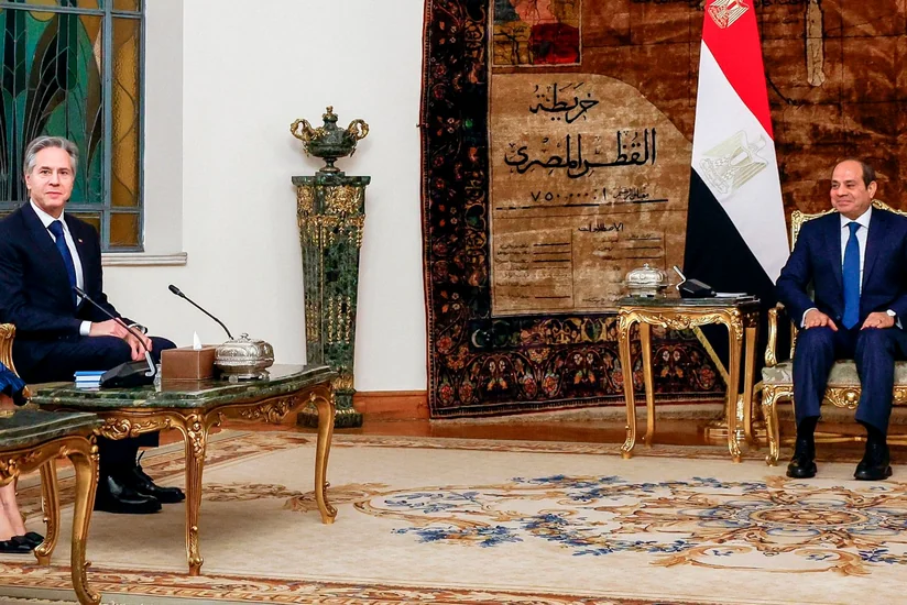 Госсекретарь США обсудил с президентом Египта освобождение оставшихся в Газе заложников