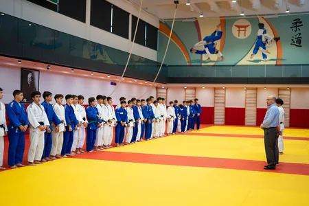 Avropa Gənclər Yay Olimpiya Festivalında iştirak edəcək cüdoçularla görüş keçirilib