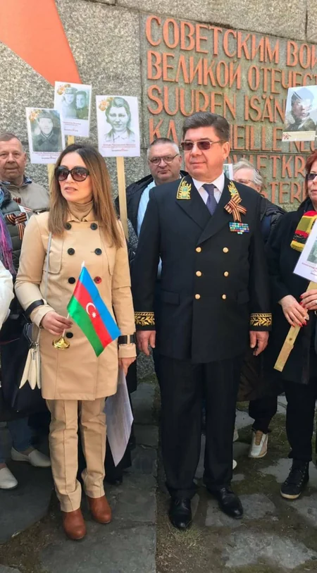 Finlandiyada azərbaycanlılar və ruslar 9 May Qələbə gününü birgə qeyd ediblər