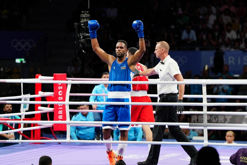 Paris-2024: Azərbaycan boksçusu yarımfinala yüksəlib