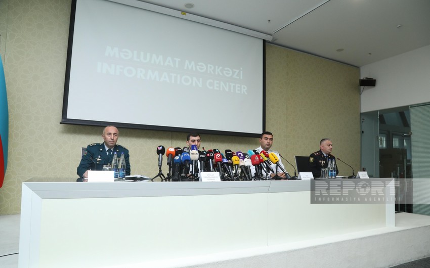 Ermənilərin Xocavənddə törətdiyi terror aktı və Azərbaycan Ordusunun antiterror tədbirləri ilə bağlı birgə brifinq keçirilib - YENİLƏNİB