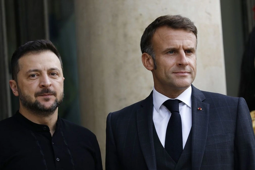 МИД Франции: Макрон обсуждал с Зеленским производство БПЛА в Украине