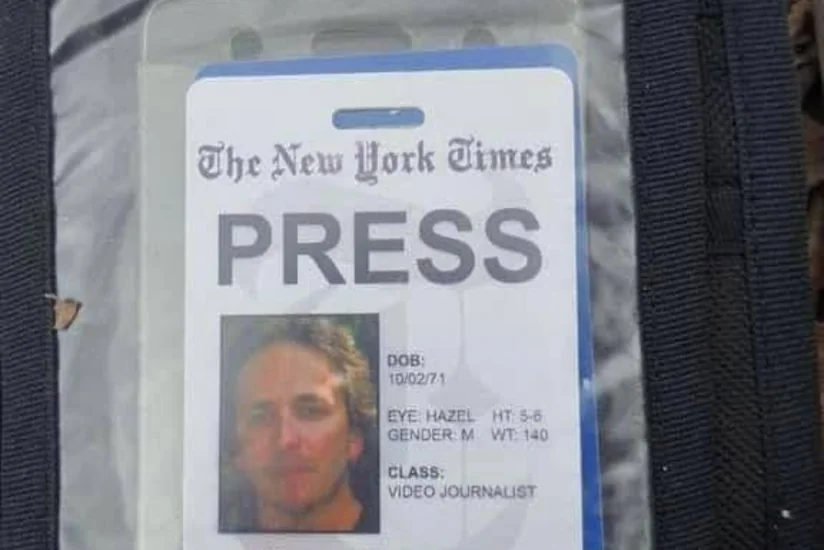 US journalist shot dead in Ukraine's Irpin