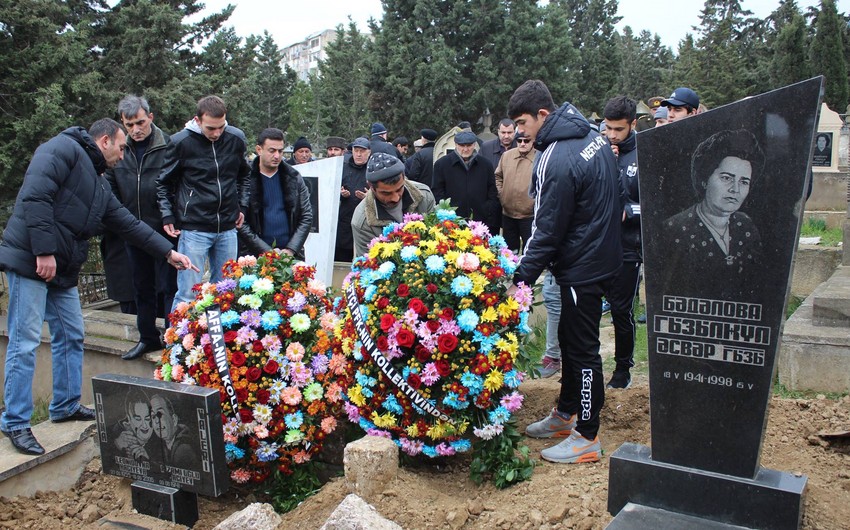 Neftçinin veteran futbolçusu dəfn olunub