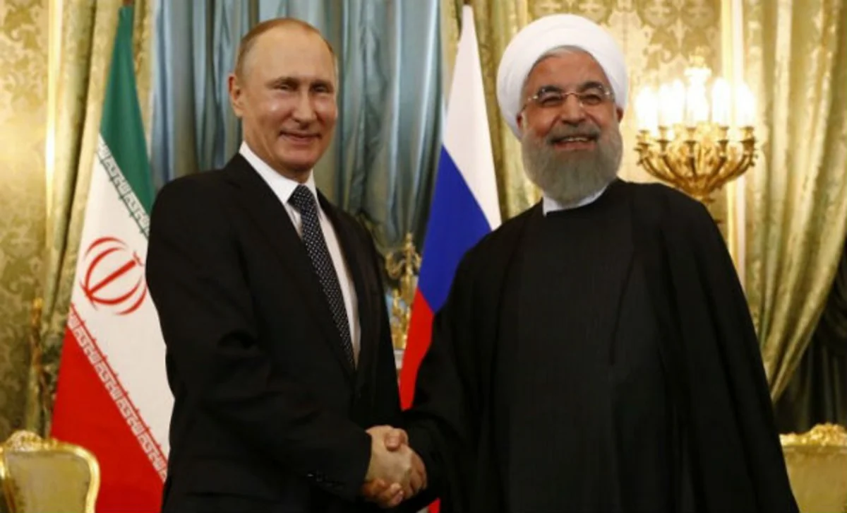 Russian and Iranian presidents meet in Ankara
