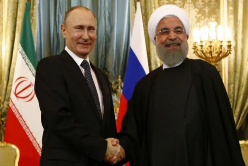 Russian and Iranian presidents meet in Ankara