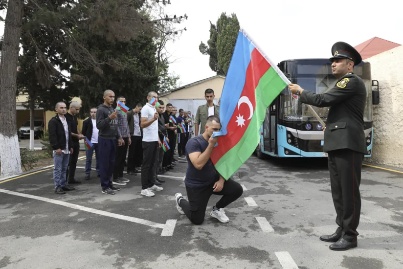 Azərbaycanda hərbi xidmətə növbəti çağırış başlayıb