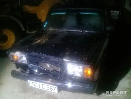 Bakıda qoyun sürüsünü maşınla vuran şəxs möhkəm döyülüb - FOTO