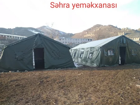 MN: Azad edilən ərazilərdə yerləşdirilən qoşunların təminatı fasiləsiz həyata keçirilir