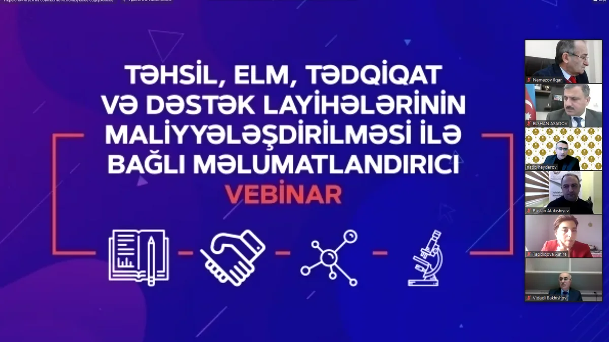 Təhsil, elm, tədqiqat və dəstək layihələrinin maliyyələşdirilməsi üçün sənəd qəbuluna başlanılıb