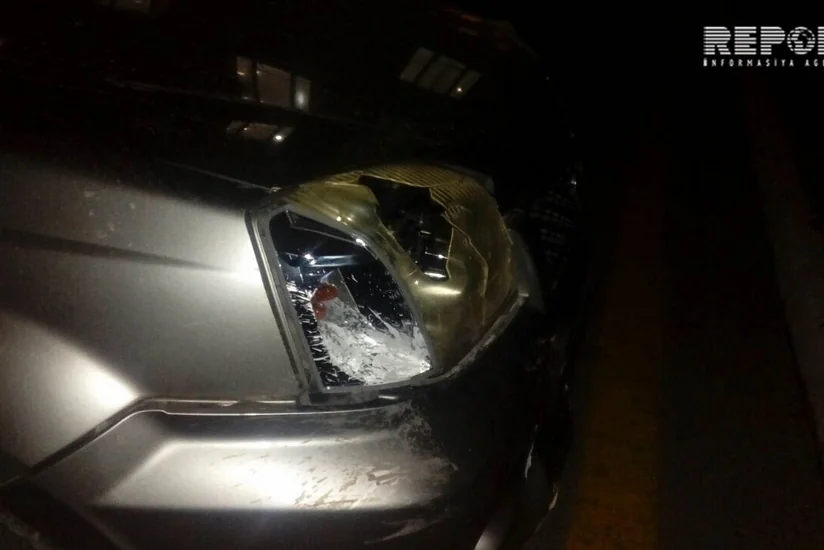 В поселке Мюшвигабад автомобиль сбил девушку на пешеходной полосе