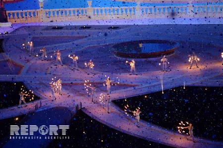 IV İslam Həmrəyliyi Oyunlarının açılış mərasimindən - FOTOREPORTAJ