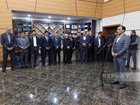 Sabirabadda ilk dəfə olaraq “Hophopnamə” kitab mərkəzi istifadəyə verilib