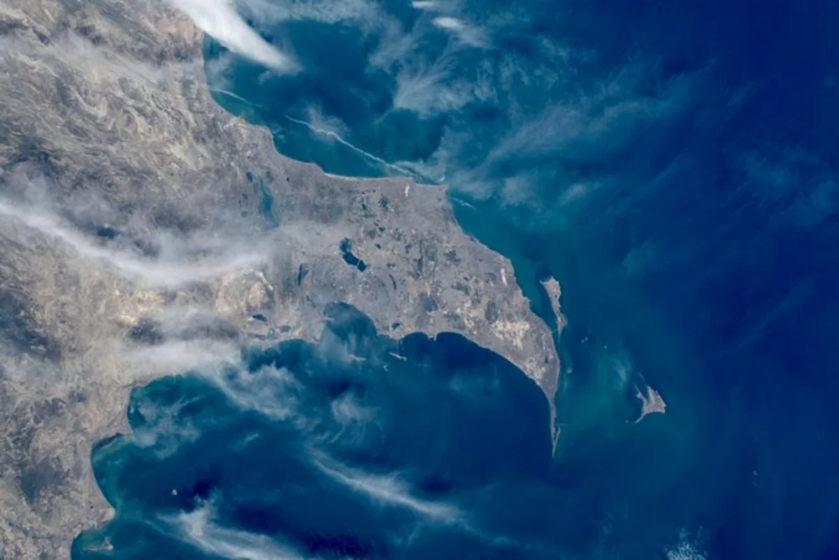 Azərbaycan kosmosdan necə görünür?