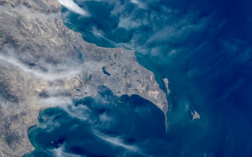 What does Azerbaijan look like from space?