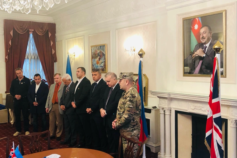 В Лондоне почтили память шехидов Отечественной войны