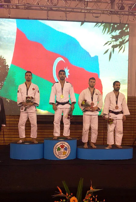 Azərbaycan cüdoçusu Panamerika açıq çempionatında qızıl medal qazanıb