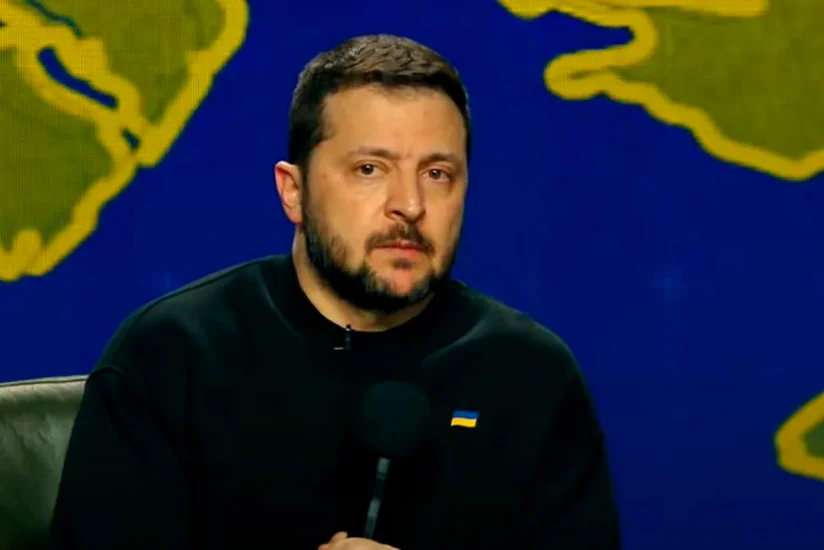 Zelenski informasiya müharibəsində qalib gəlməyin yolunu açıqlayıb