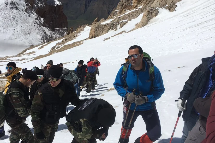 SOCAR-ın əməkdaşı “Heydər Əliyev” zirvəsinə yürüşdə iştirak edib - FOTO
