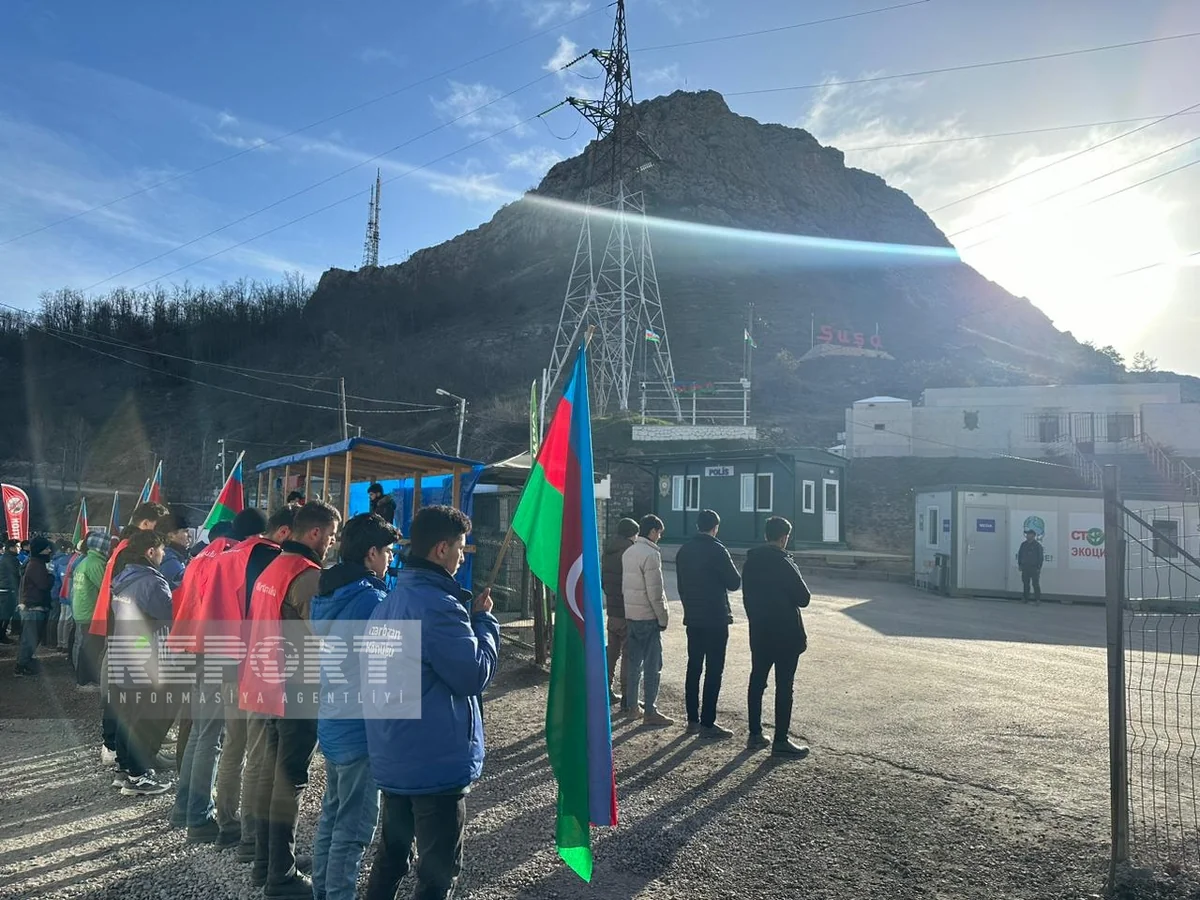 Xankəndi-Laçın yolu: ekofəalların aksiyası 115 gündür yüksək fəallıqla davam edir